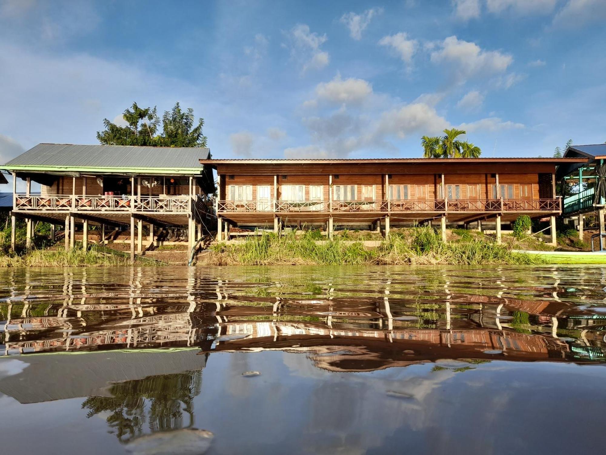 Dondet Vixay Sunset And River View Ban Dondét Exterior foto