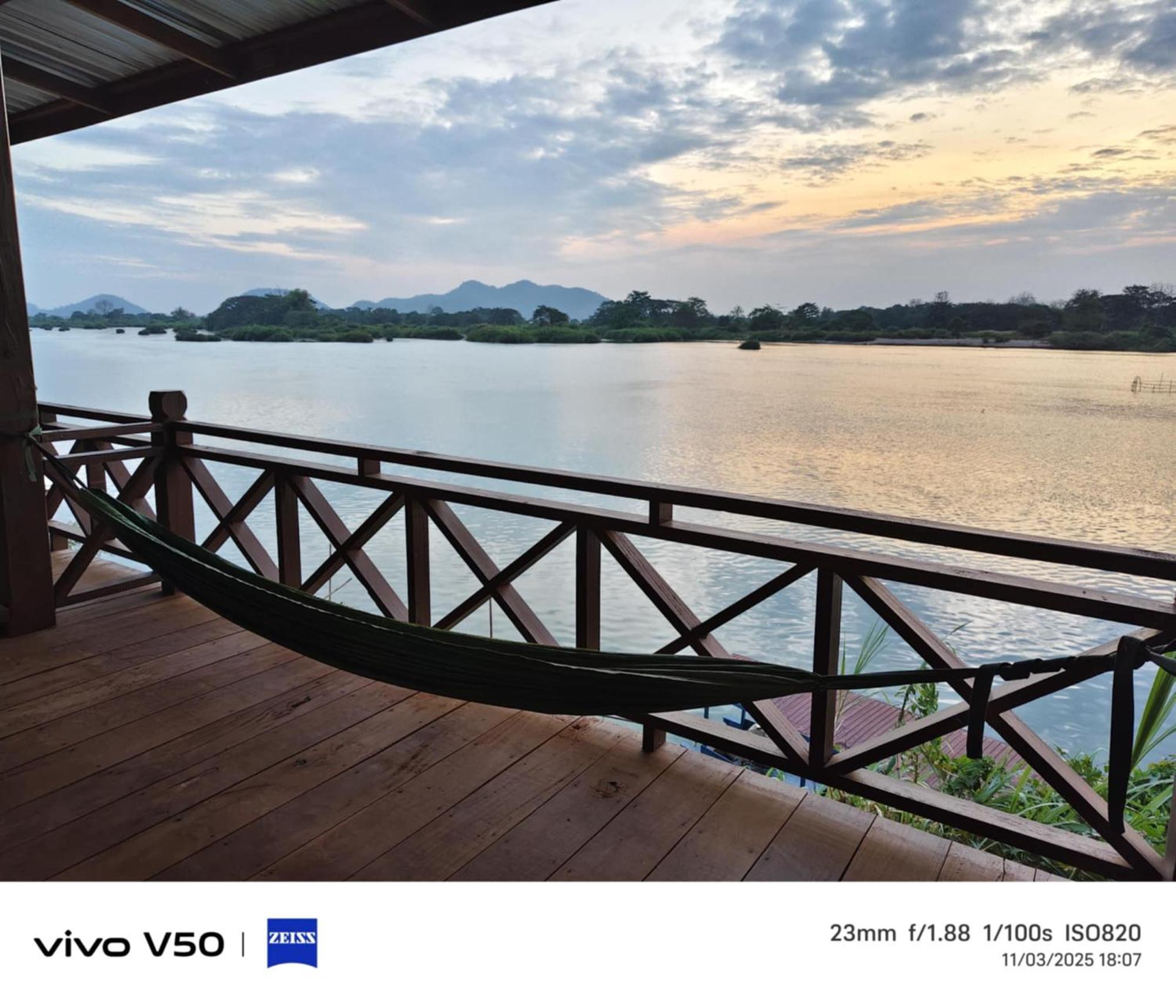Dondet Vixay Sunset And River View Ban Dondét Exterior foto