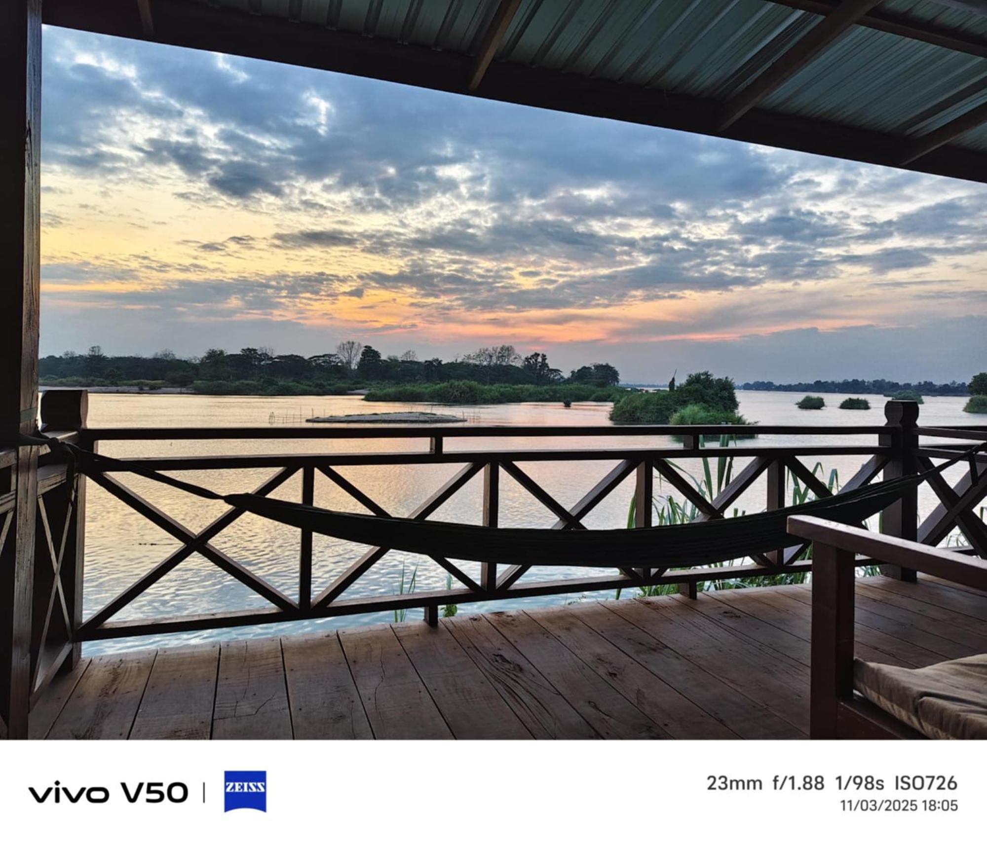 Dondet Vixay Sunset And River View Ban Dondét Exterior foto